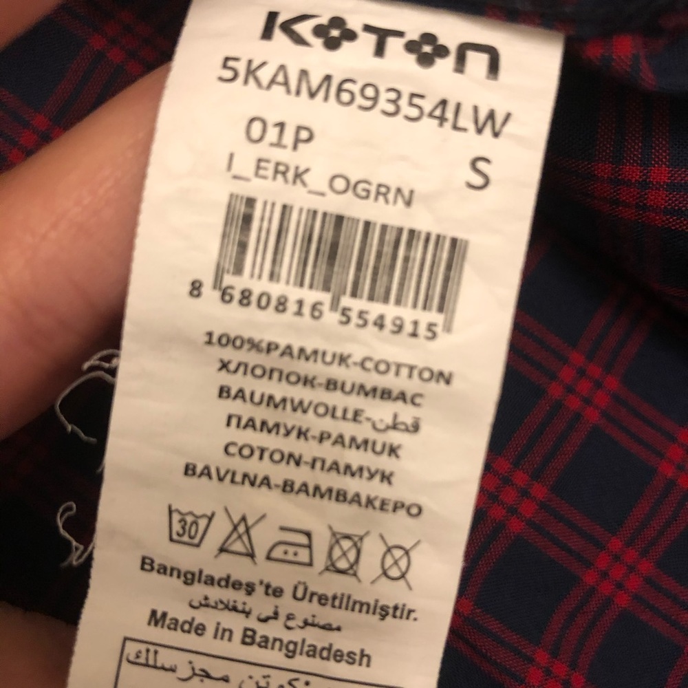 🩵100% Cotton Slimfit Flannel Shirt - Picture 7 of 10